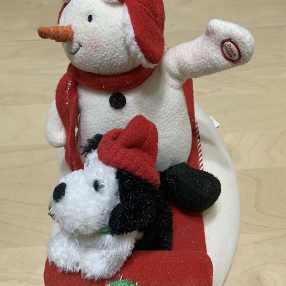 Hallmark Jingle Pals “Sleigh Ride” snowman musical - Picture 6 of 8